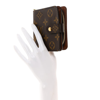 Louis Vuitton Monogram Compact Zippe Zipped Wallet 2 of 7