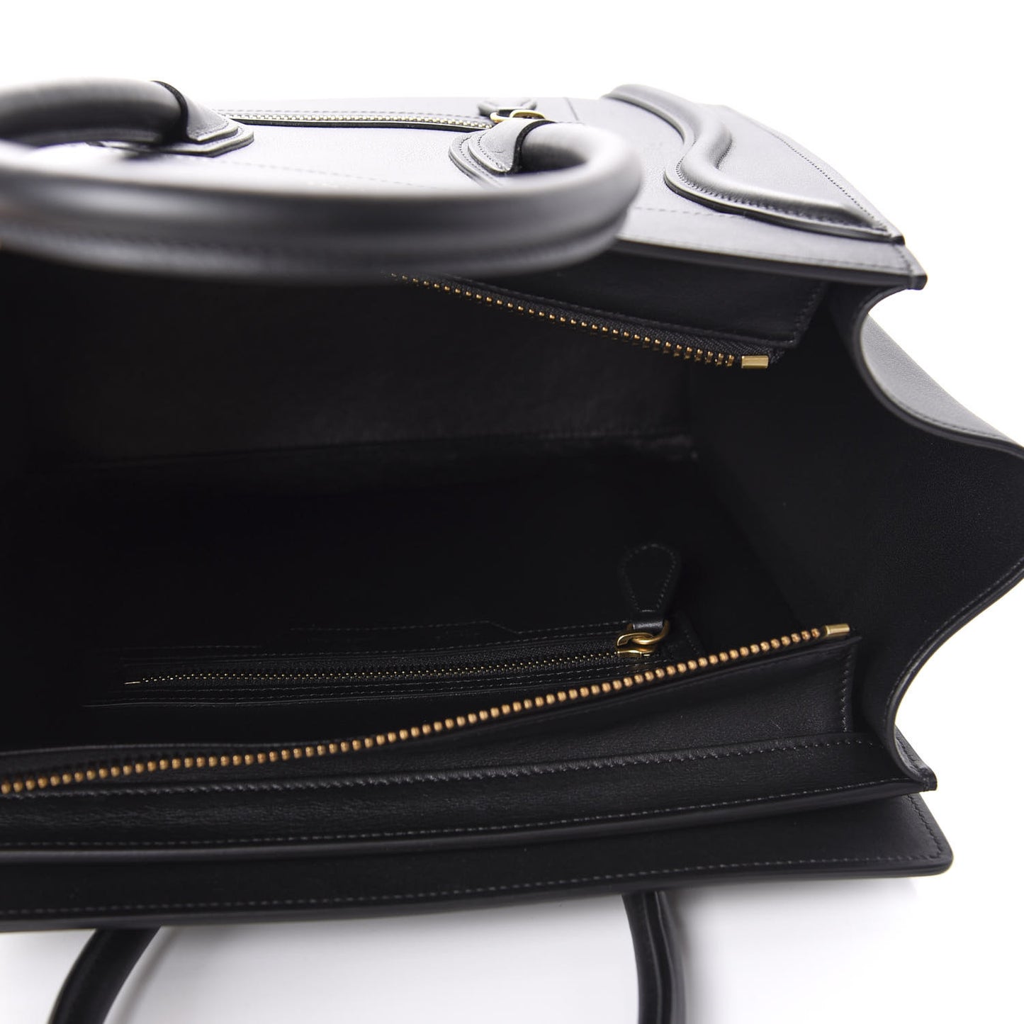 Smooth Calfskin Micro Luggage Black