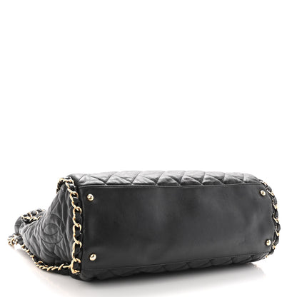 Chanel Calfskin Quilted Large Chain Me Hobo Black 4 of 9