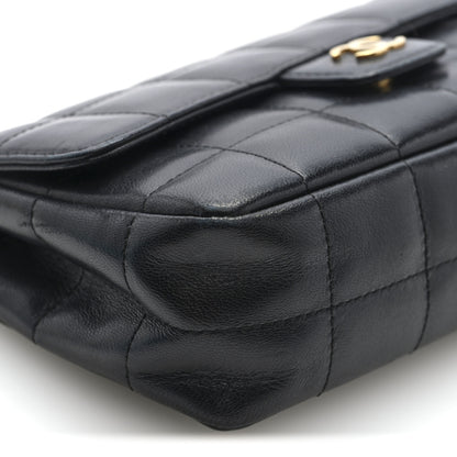 Chanel Lambskin Quilted Mini Chocolate Bar Flap Black 8 of 9