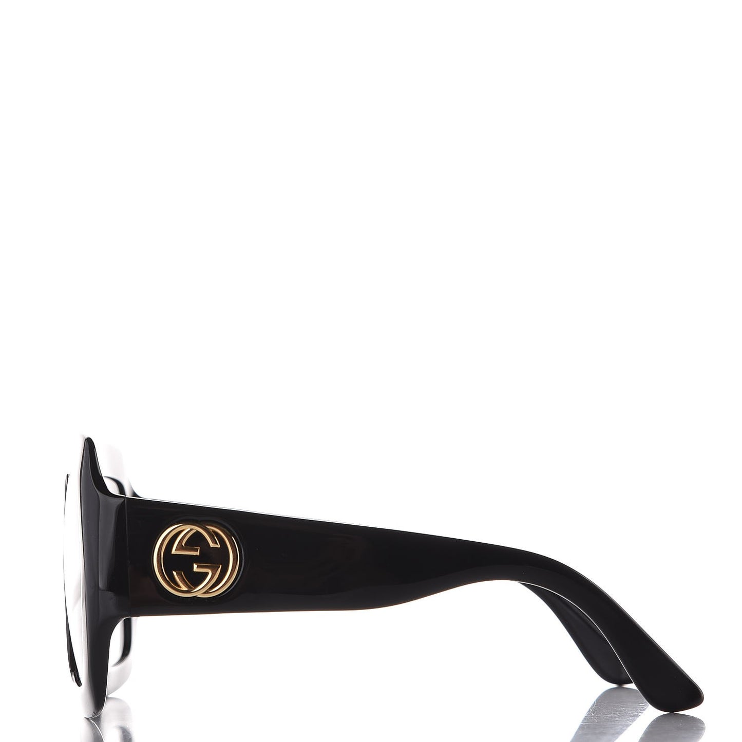 Acetate Square Frame Sunglasses GG0053S Black