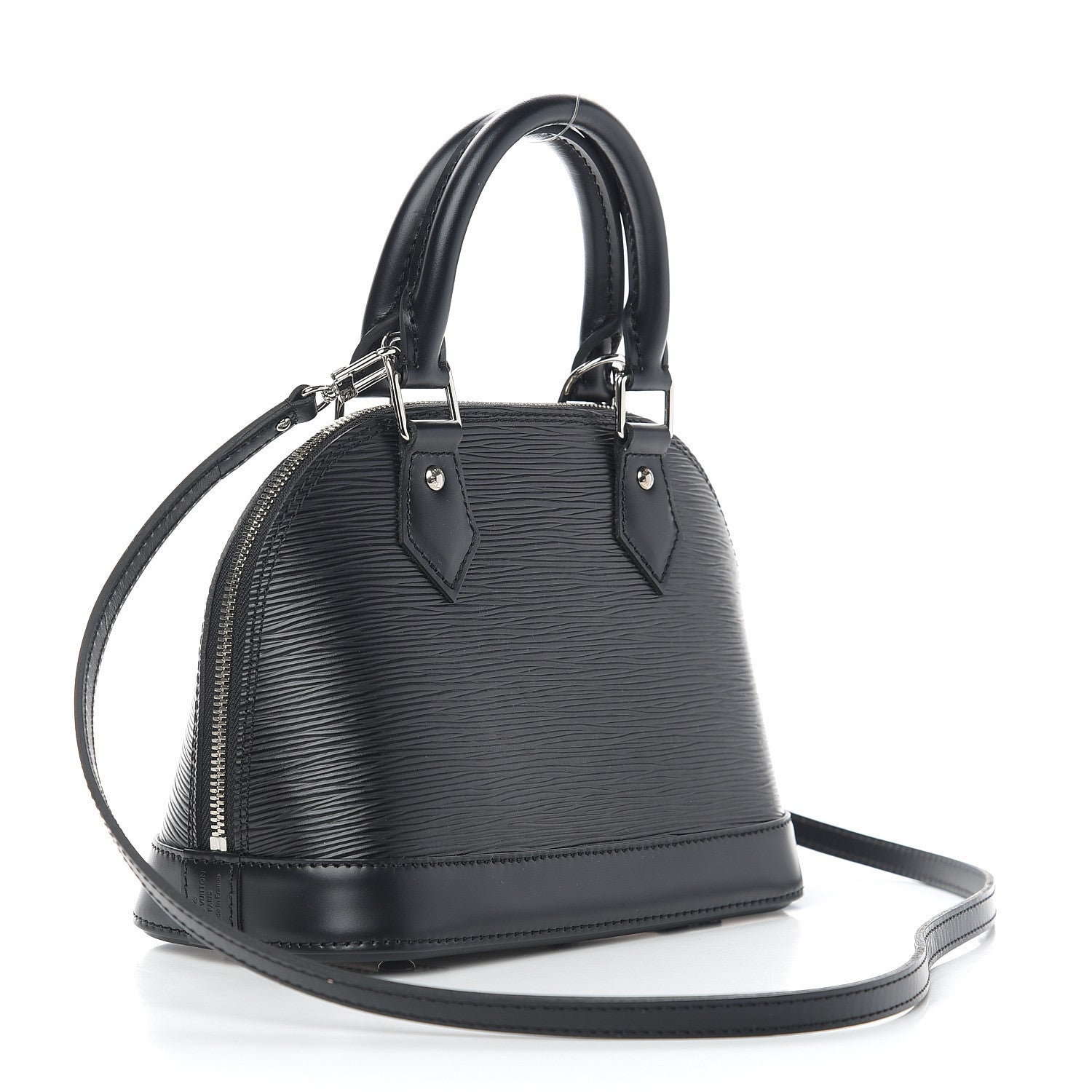 Louis Vuitton Epi Alma BB Black 2 of 8