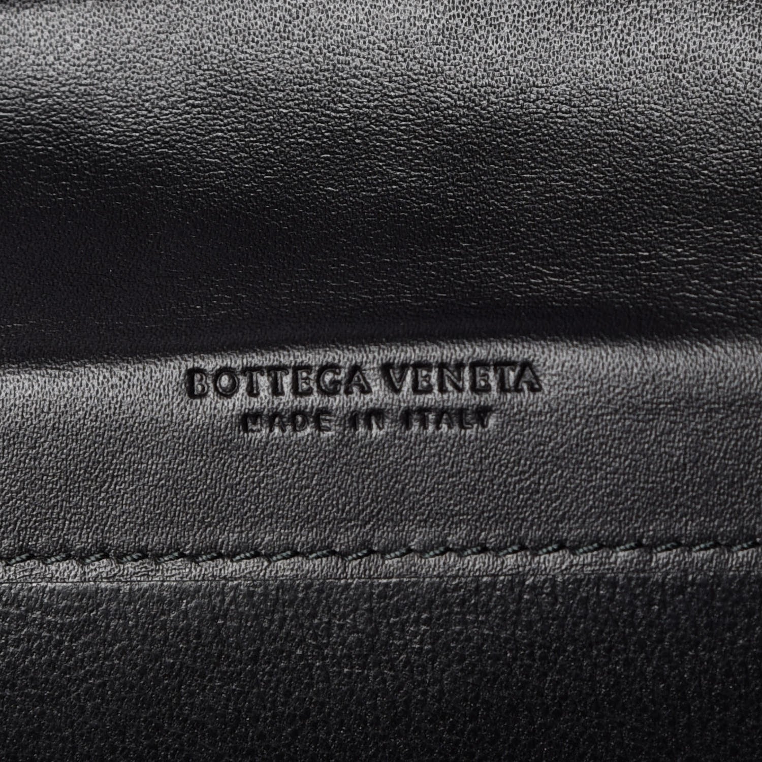 Bottega Veneta Nappa Intrecciato Flap Wallet Black 6 of 6