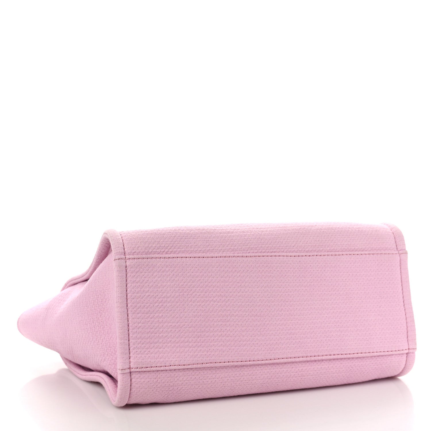 Chanel Mixed Fibers Small Deauville Tote Pink 5 of 13