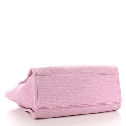 Chanel Mixed Fibers Small Deauville Tote Pink 5 of 13