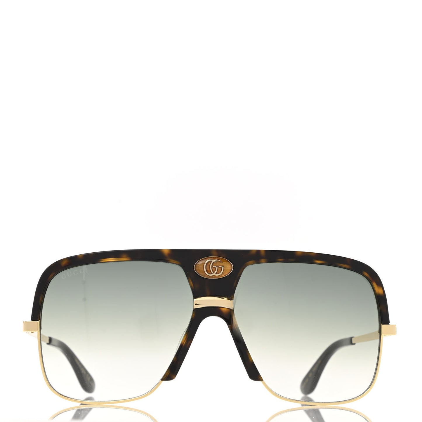 Aviator Sunglasses GG0478S Havana Black