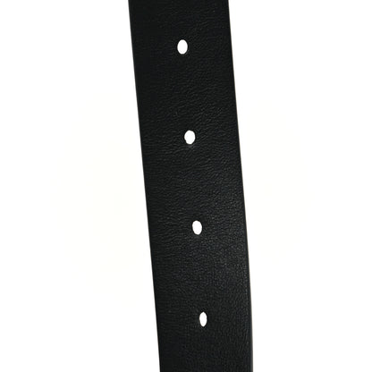Christian Dior Calfskin Crystal CD Belt 90 36 Black 3 of 6