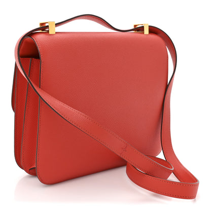 Hermes Epsom Constance 24 Rouge Pivoine 5 of 23