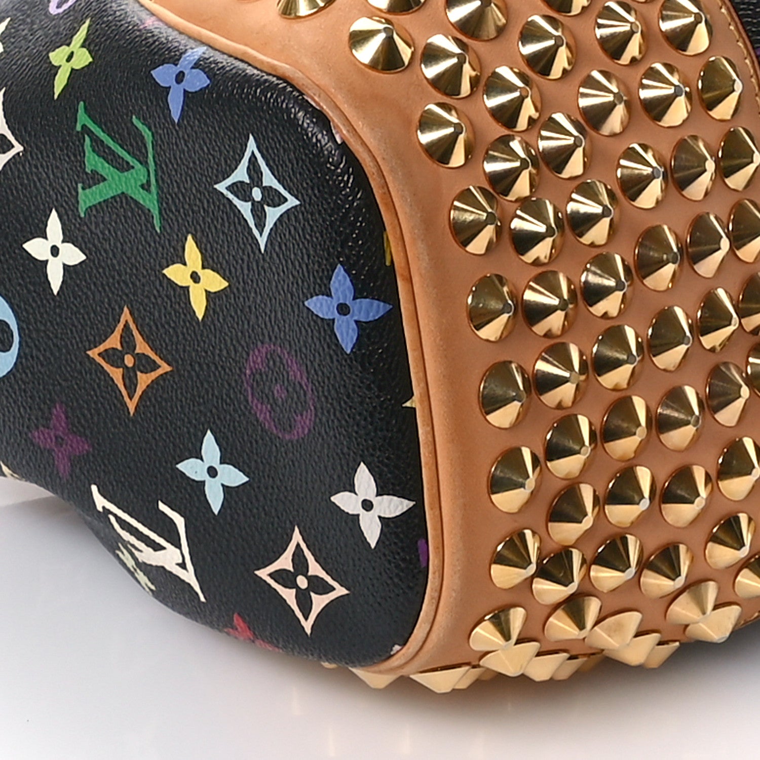 Louis Vuitton Monogram Multicolor Chrissie Black 8 of 12