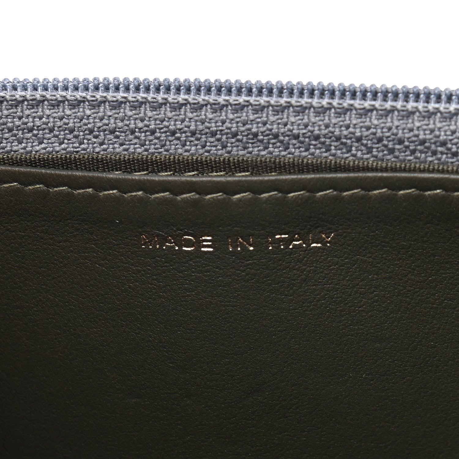 Chanel Caviar Quilted Boy Wallet On Chain WOC Grey 7 of 10