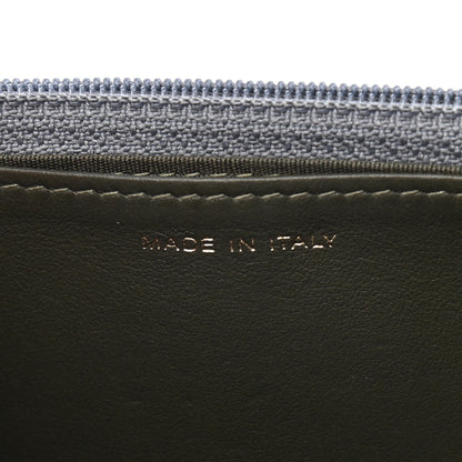 Chanel Caviar Quilted Boy Wallet On Chain WOC Grey 7 of 10