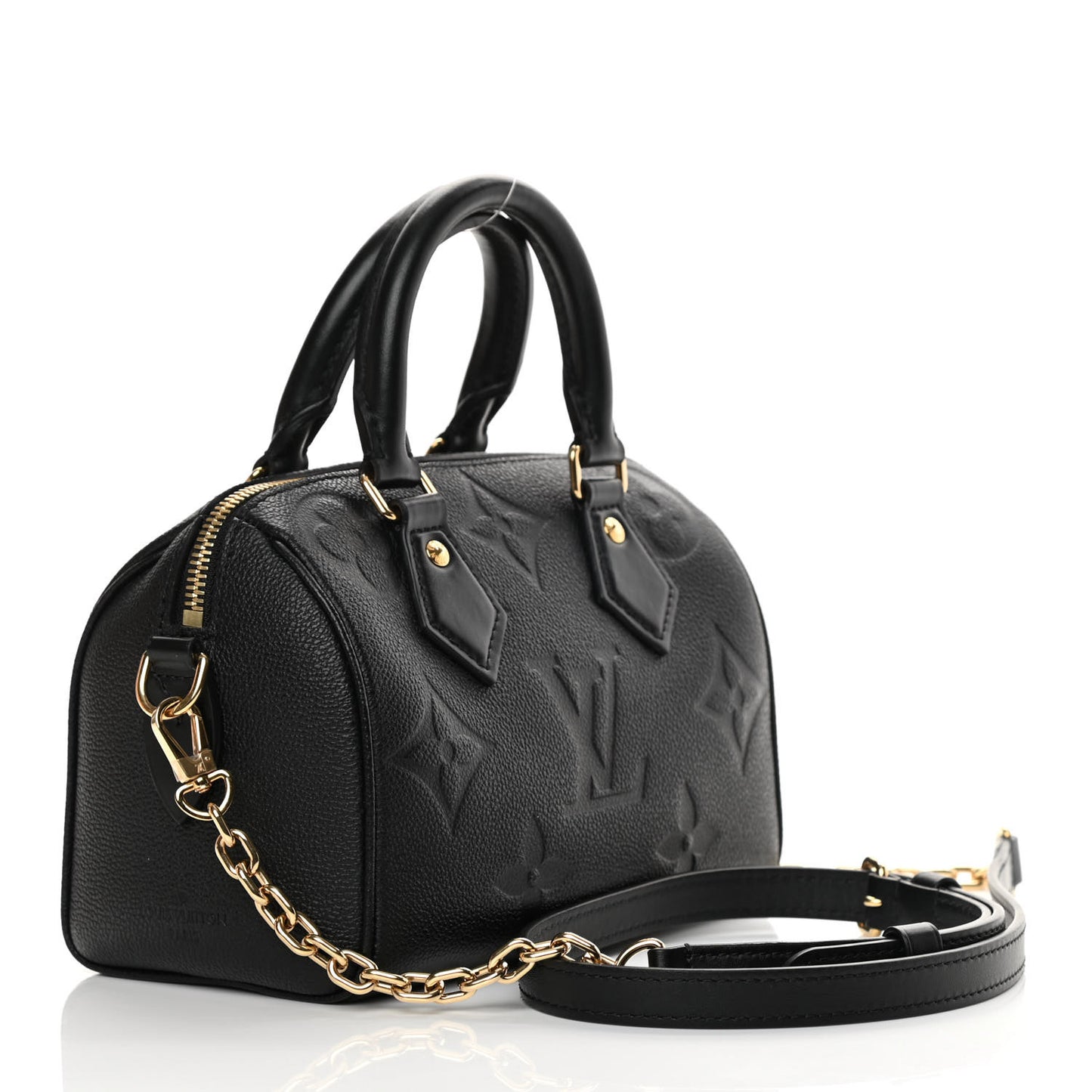 Empreinte Monogram Giant Speedy Bandouliere 20 Black