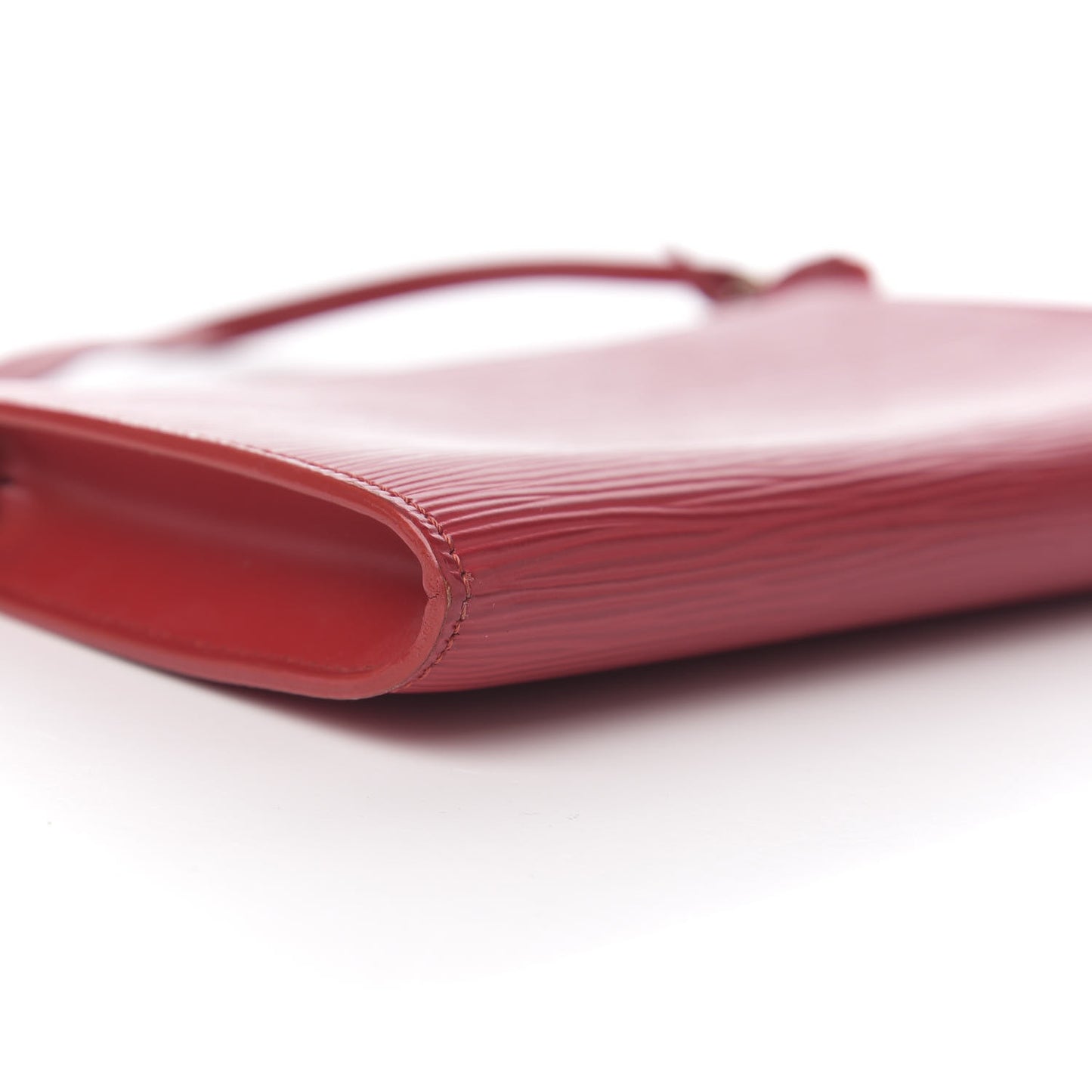 Epi Pochette Accessories 24 Castillan Red