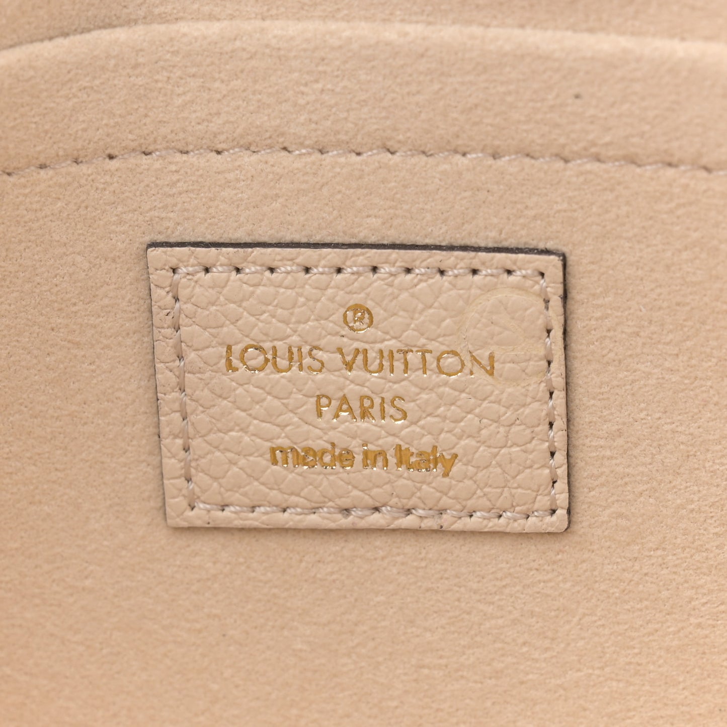 Empreinte Pochette Felicie Chain Wallet Cream
