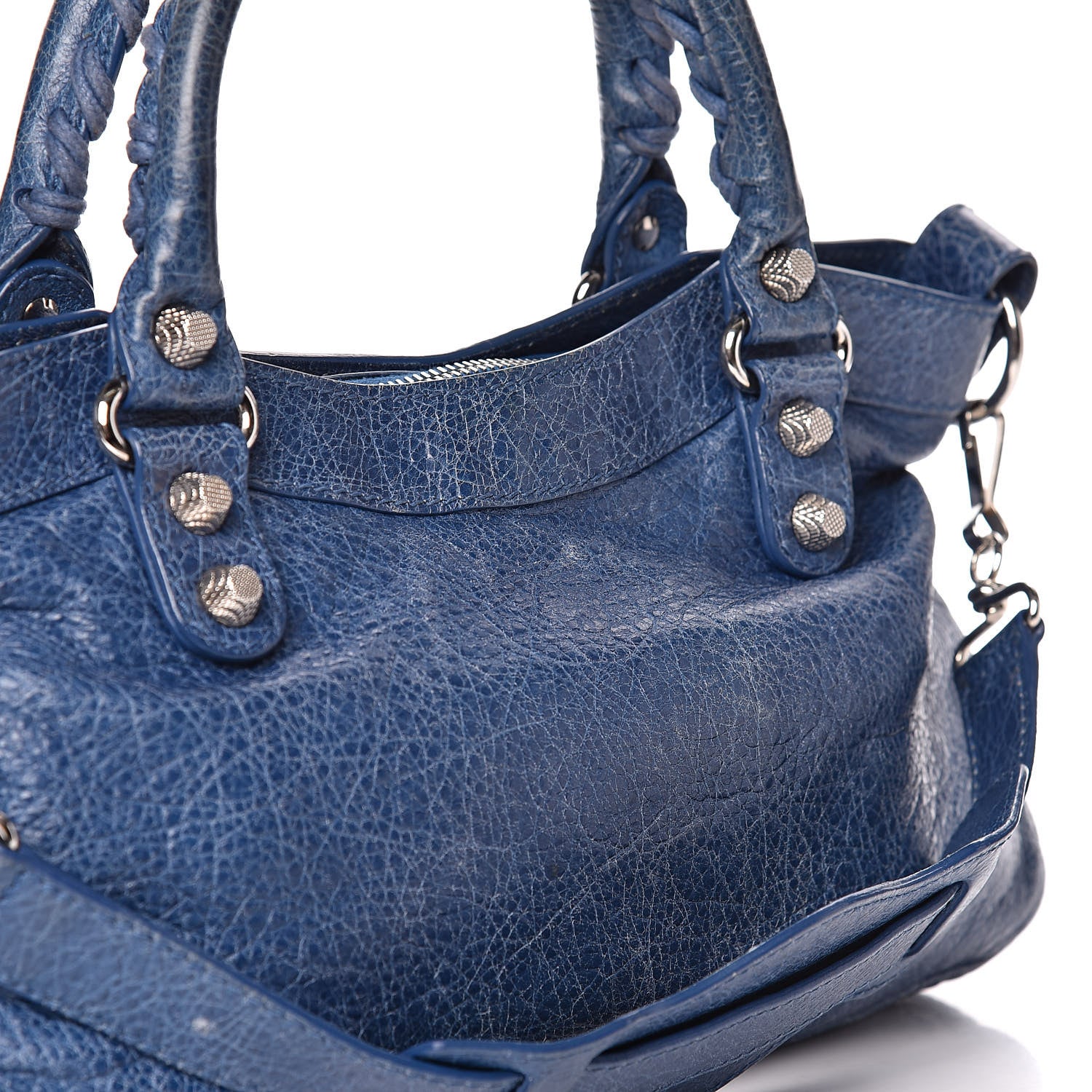 Balenciaga Agneau Giant 12 Silver Hardware First Bleu Cobalt Bleu Electric 15 of 16