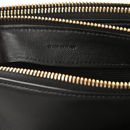 Celine Lambskin Small Trio Crossbody Bag Black 6 of 7