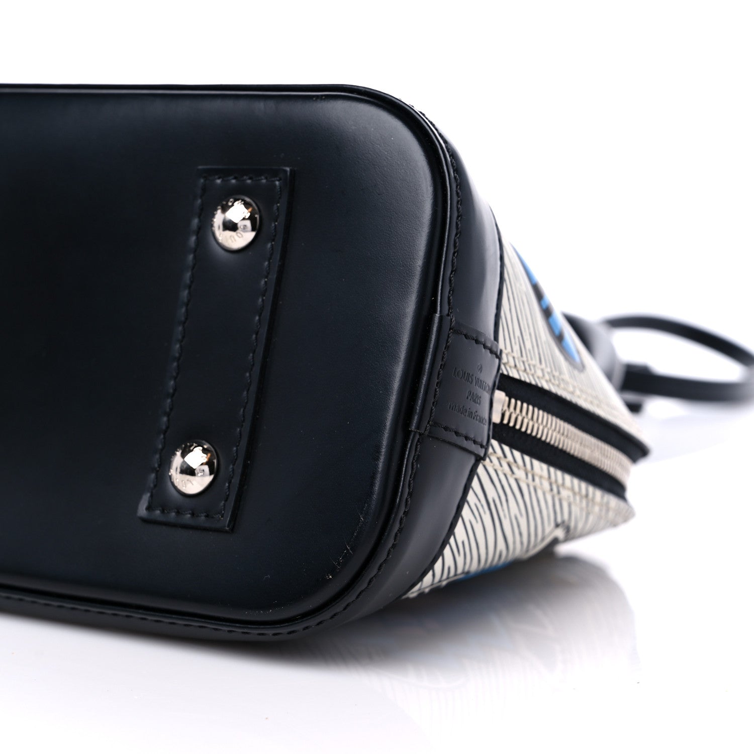 Louis Vuitton Epi Azteque Alma BB White 8 of 9