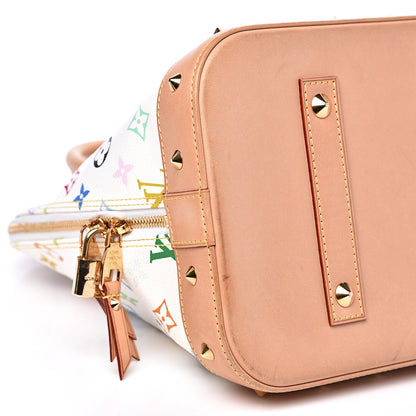 Louis Vuitton Monogram Multicolor Alma GM White 7 of 15