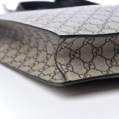 Gucci GG Supreme Monogram L'Aveugle Par Amour Print Vertical Tote Black 10 of 12