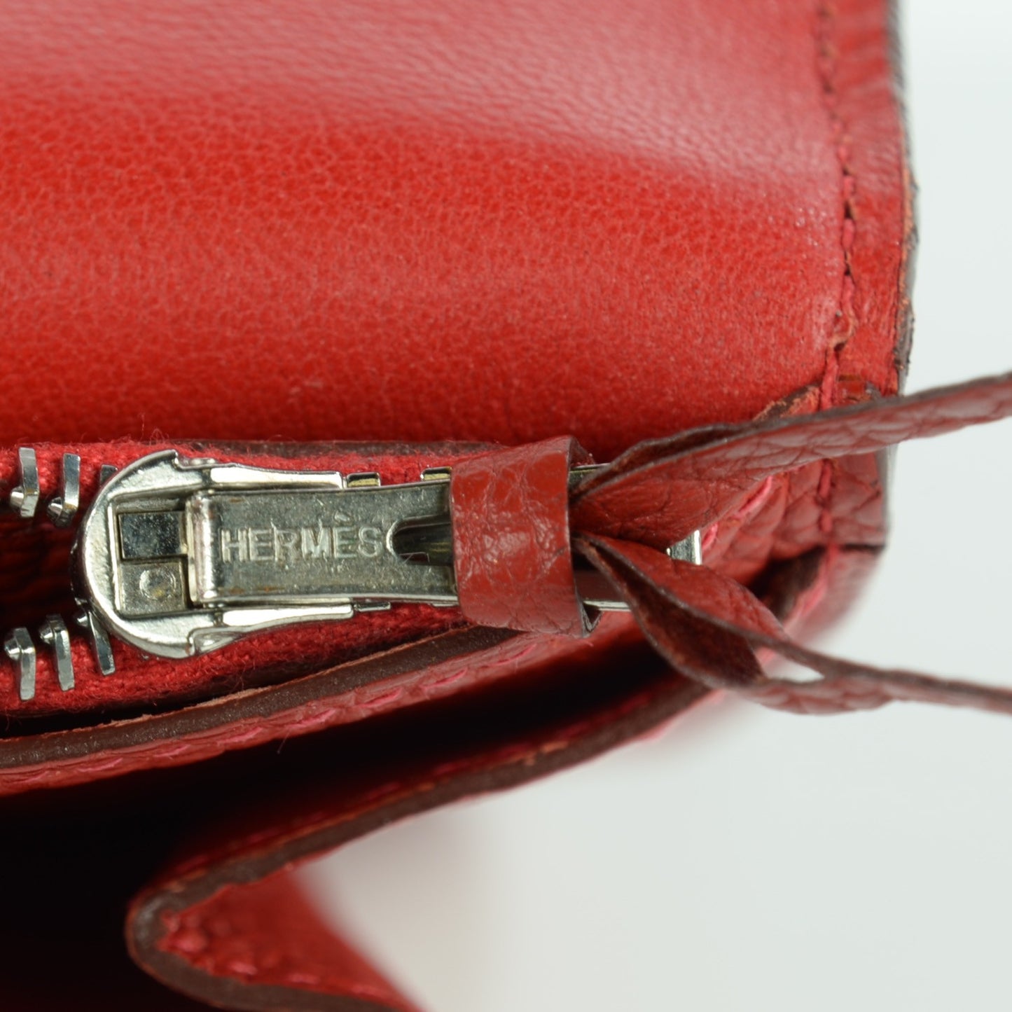 Togo Dogon Duo Wallet Vermillion