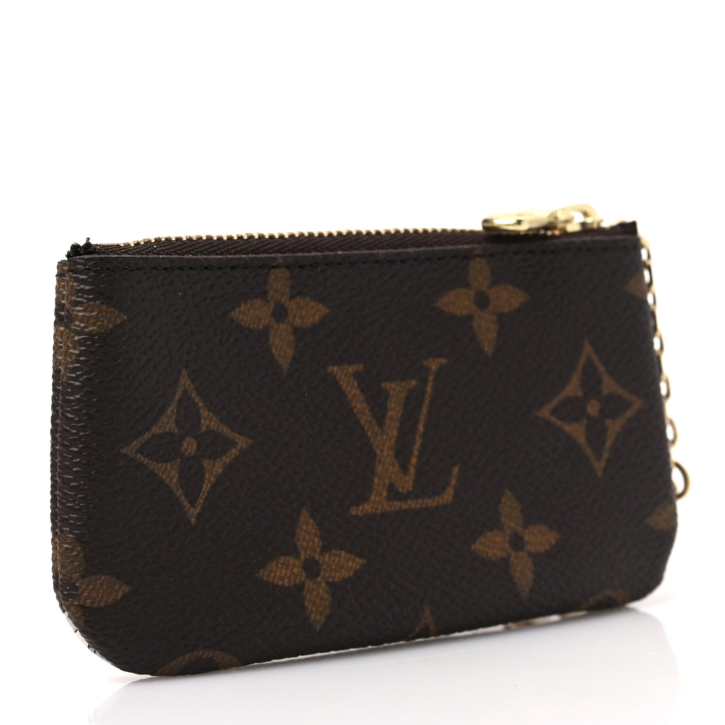 Monogram 2022 Christmas Animation Paris Key Pouch Pink
