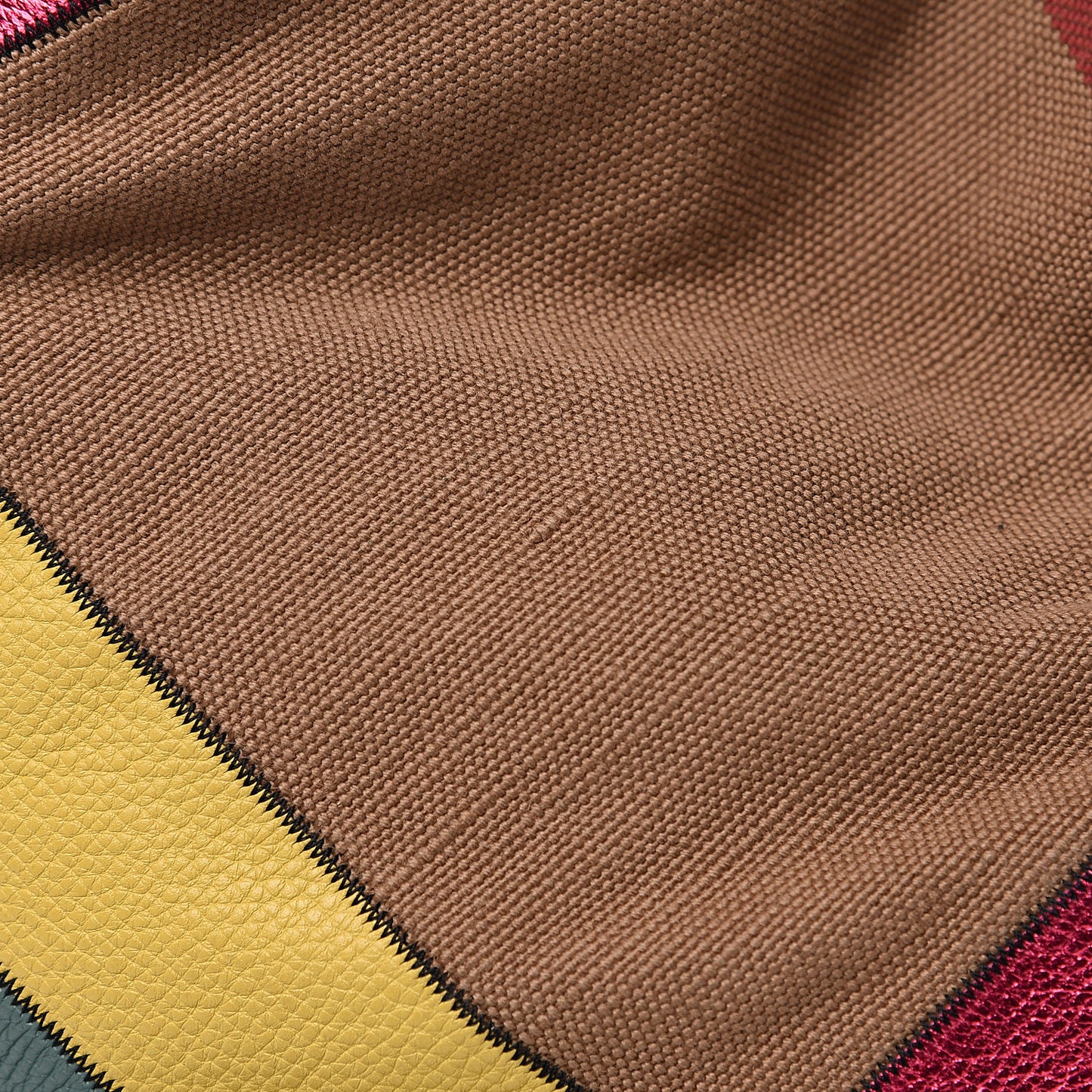 Canvas Calfskin Check Patchwork Medium Ashby Hobo Multicolor