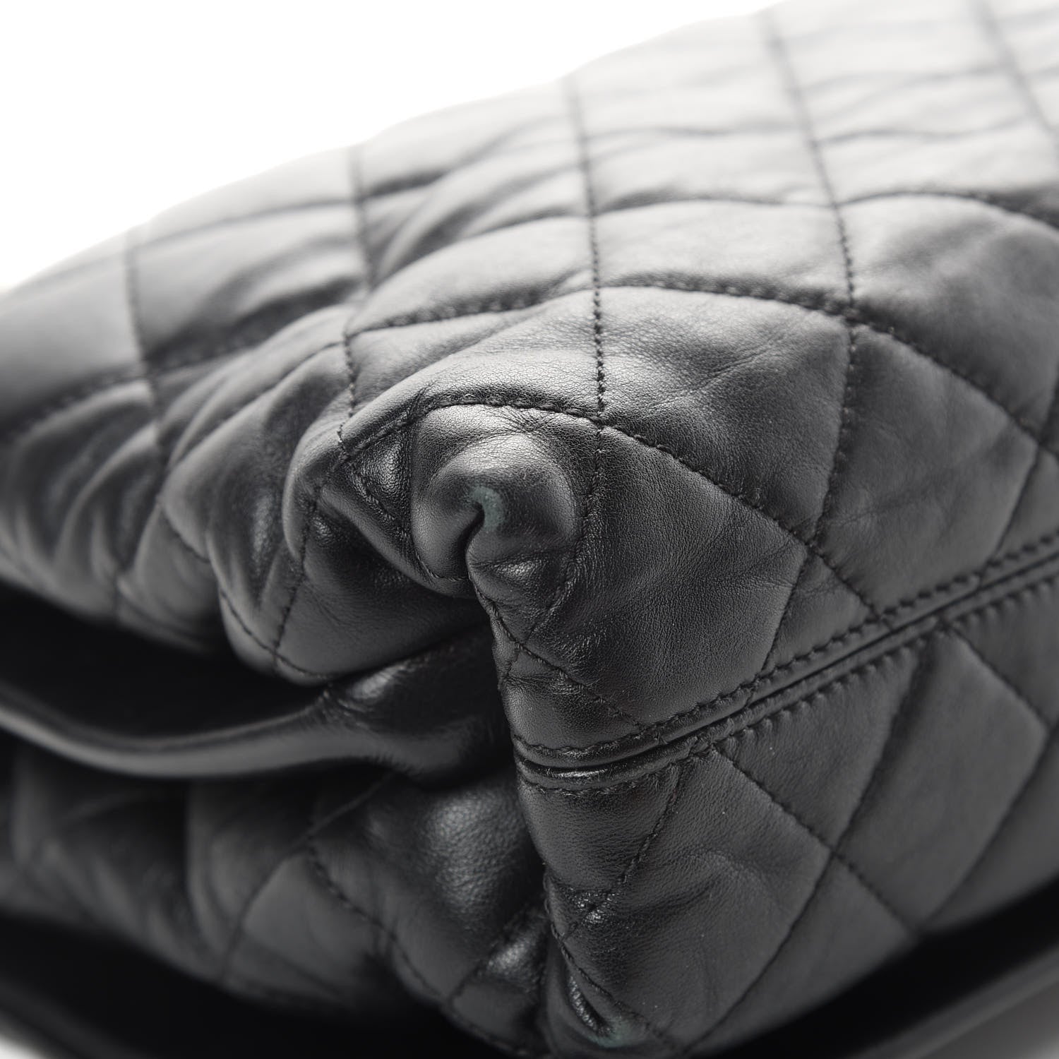 Chanel Calfskin Quilted Jumbo Soft Elegance Flap Black 12 of 16