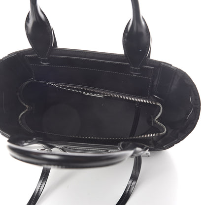 Prada Tessuto Nylon Spazzolato Small Ouverture Top Handle Bag Black 4 of 8