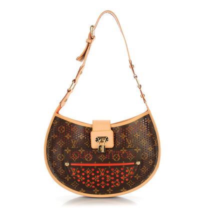 Louis Vuitton Monogram Perforated Demi-Lune Orange 1 of 8