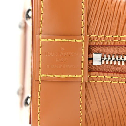 Louis Vuitton Epi Jacquard Alma BB Honey Gold 6 of 11