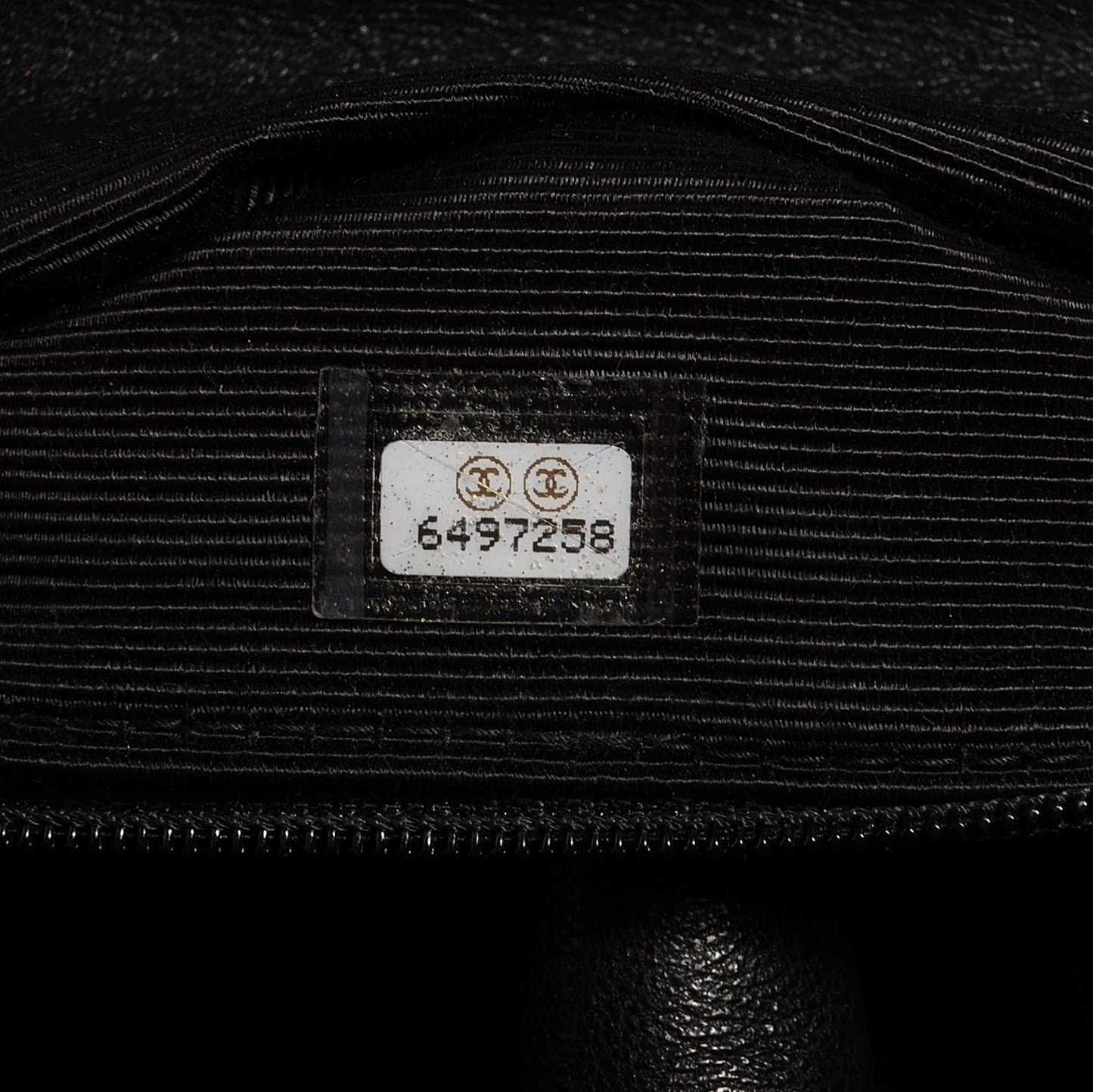 Lambskin Bekko Resin Medium Single Flap Black