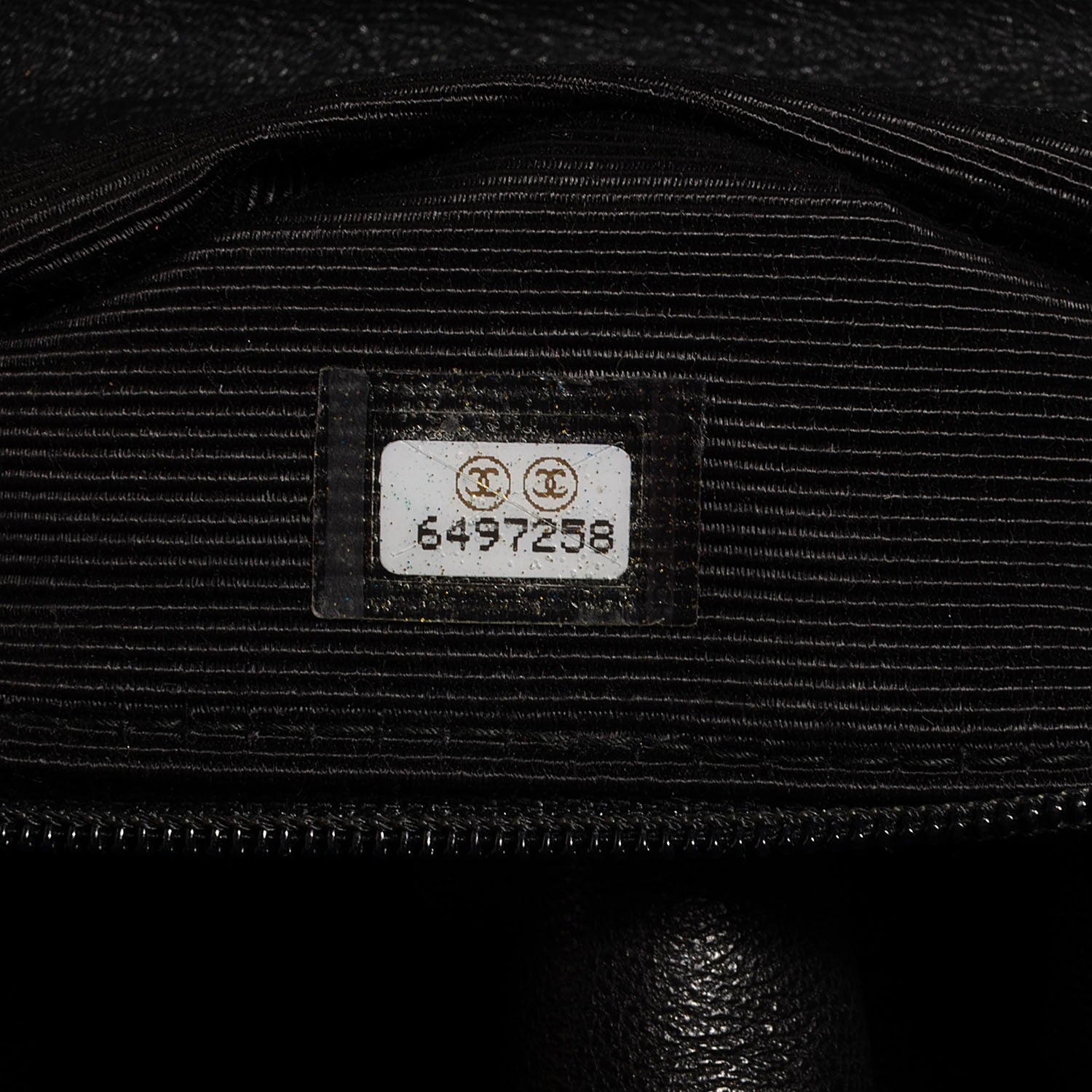 Chanel Lambskin Bekko Resin Medium Single Flap Black 8 of 8