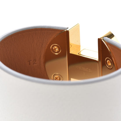 Hermes Evercolor 2002 Bracelet T2 White 6 of 6