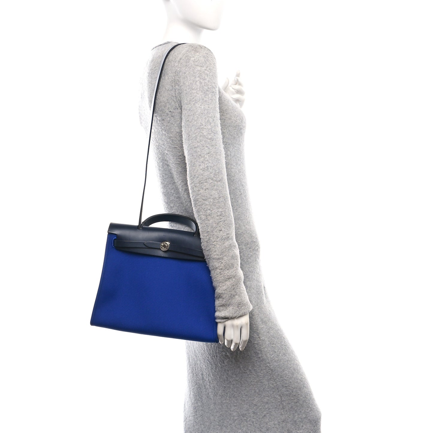 Toile Vache Hunter Herbag Zip 31 PM Bleu Electrique Bleu Indigo