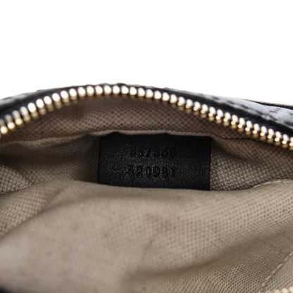 Gucci Guccissima Mini Bree Messenger Bag Black 7 of 7
