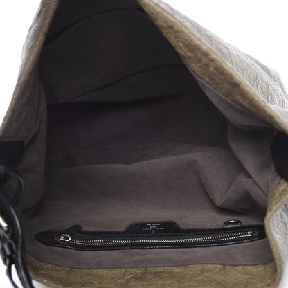 Louis Vuitton Monogram Lambskin Antheia Hobo PM Olive 5 of 14