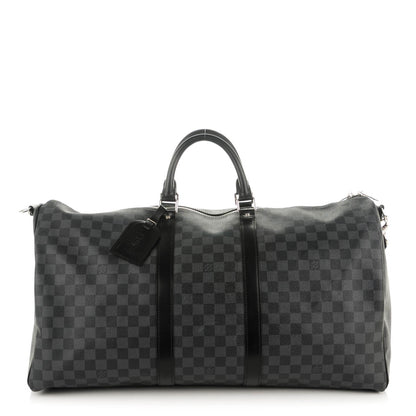 Louis Vuitton Damier Graphite Keepall Bandouliere 55 1 of 7