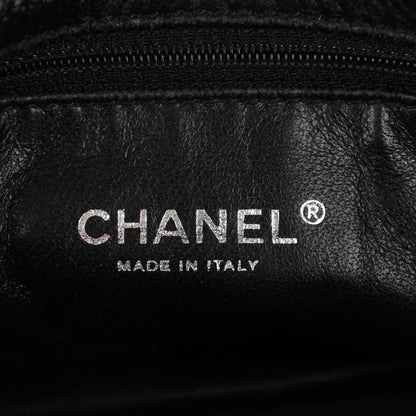 Chanel Deerskin Small Luxe Ligne Flap Black 6 of 6