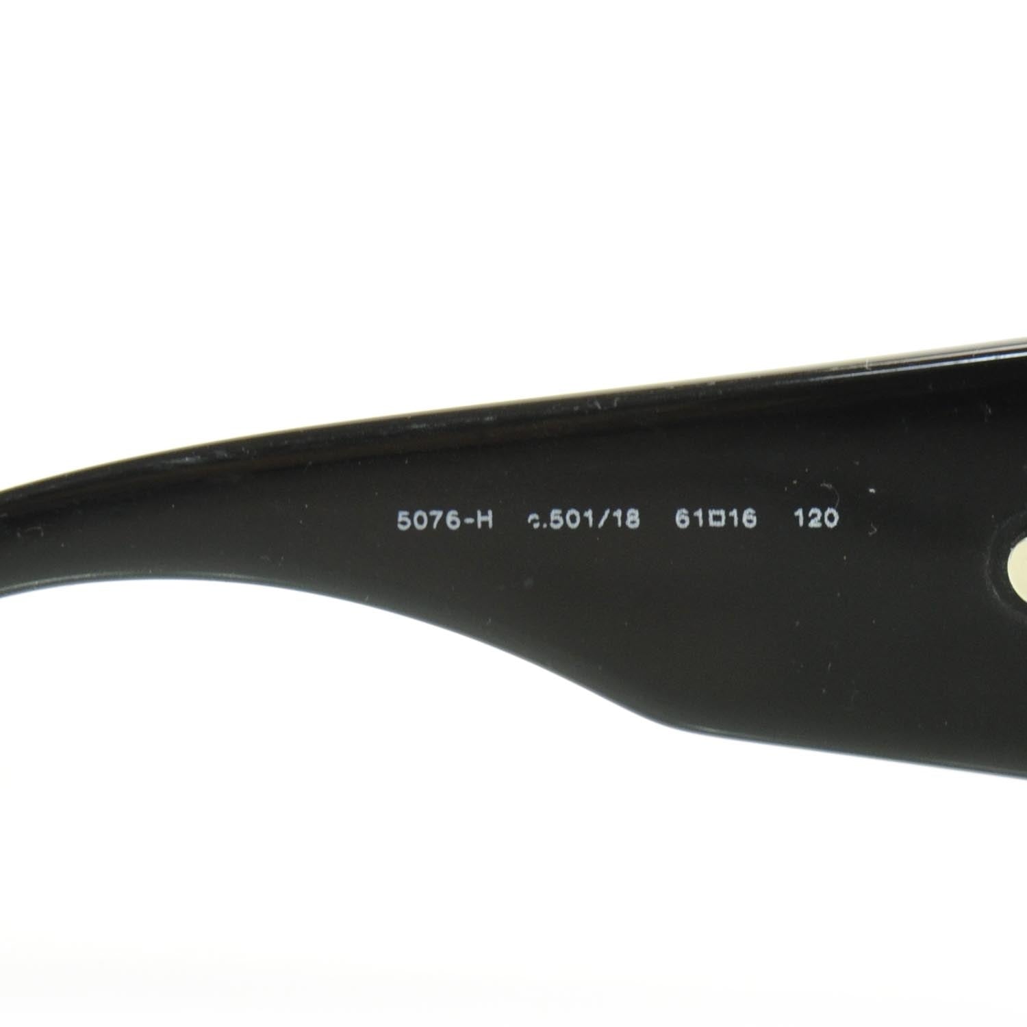 Chanel Mother of Pearl Sunglasses 5076 H Black 4 of 7