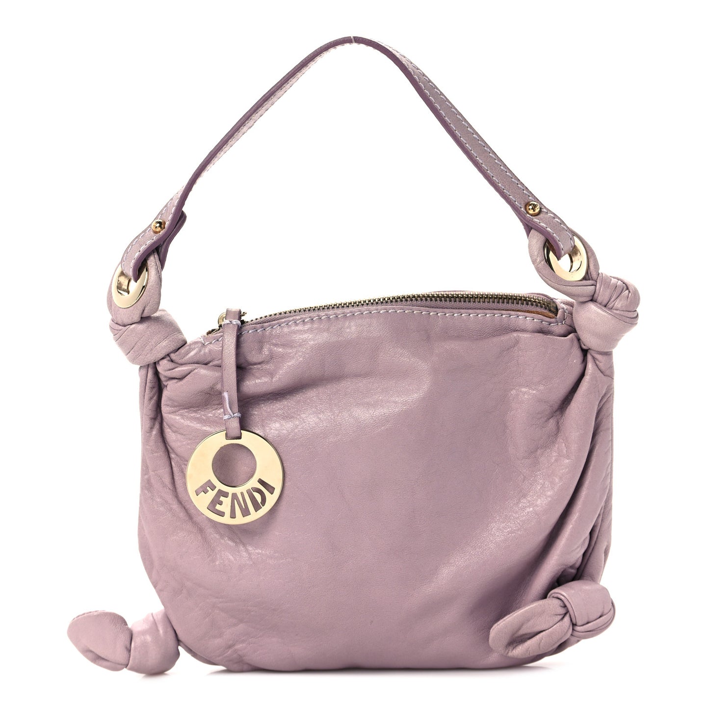 Calfskin Mini Hobo Bag Lilla