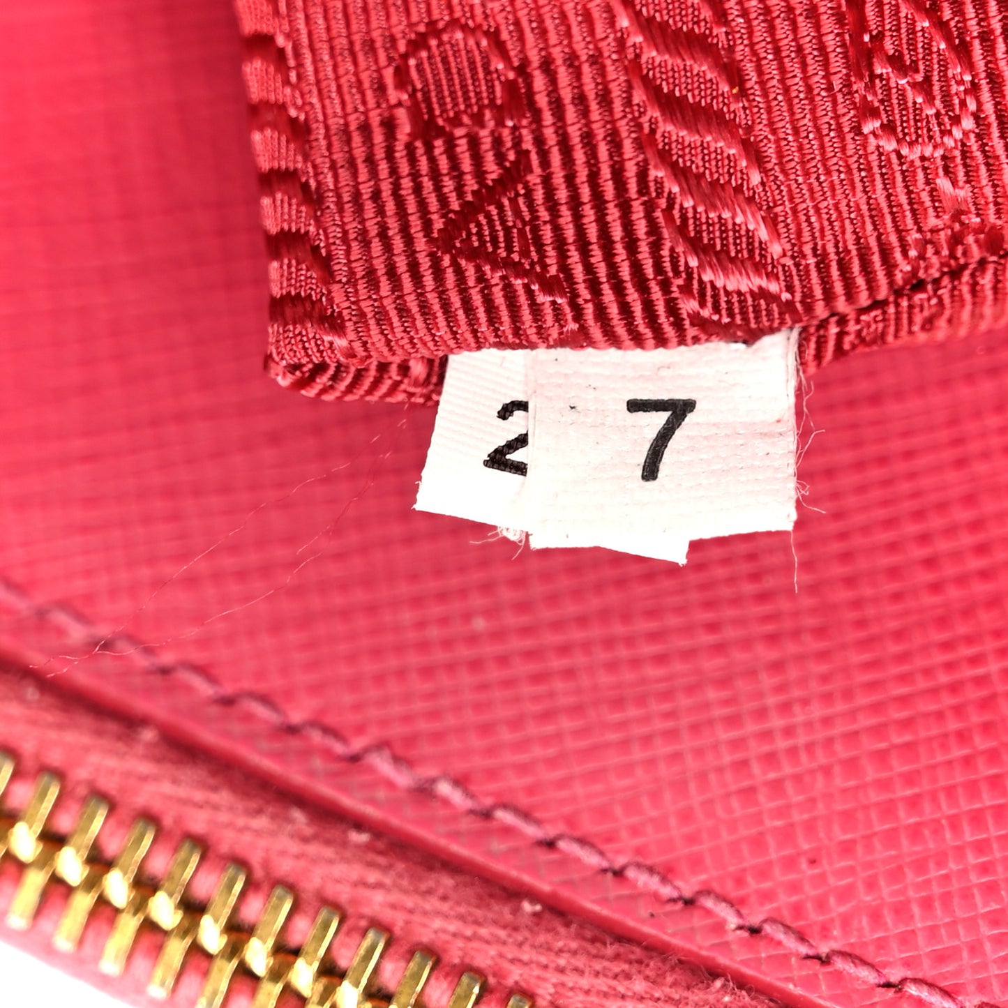 Saffiano Small Galleria Double Zip Tote Peonia