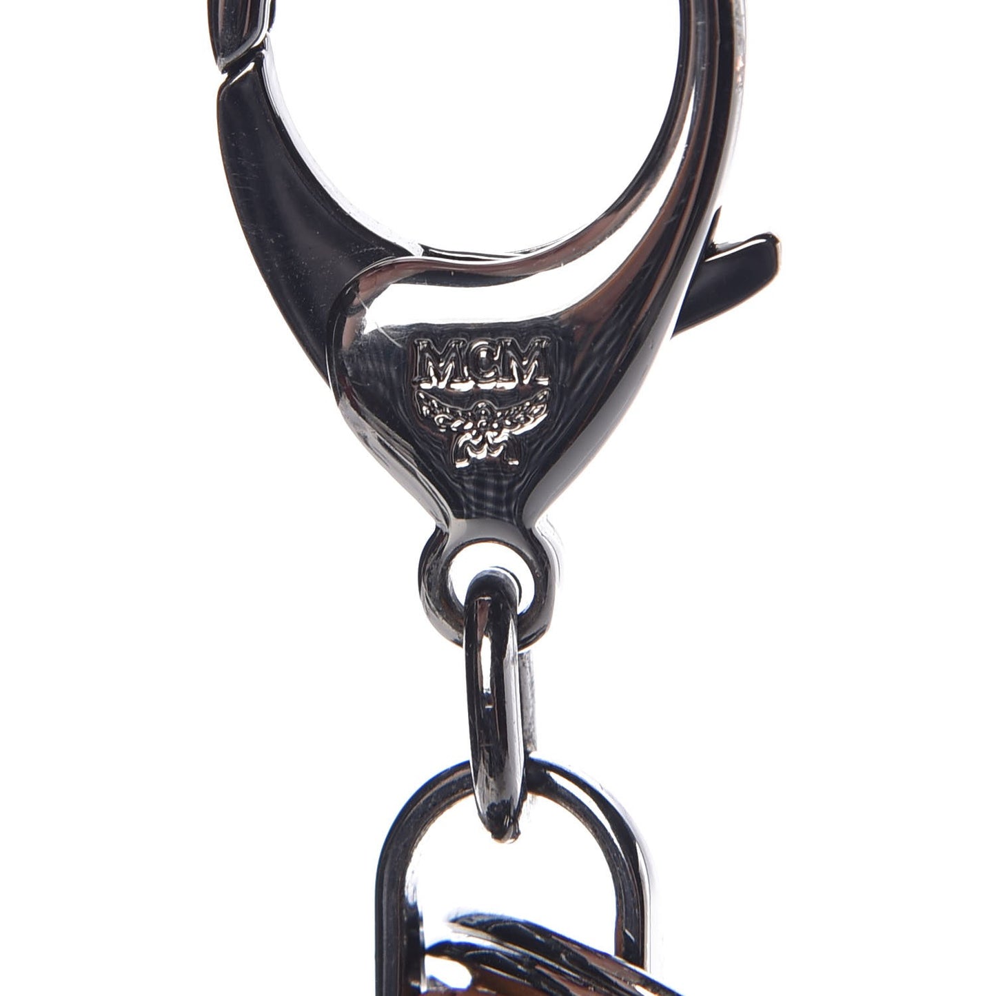 Visetos Aviator Bear Key Ring Bag Charm Beige