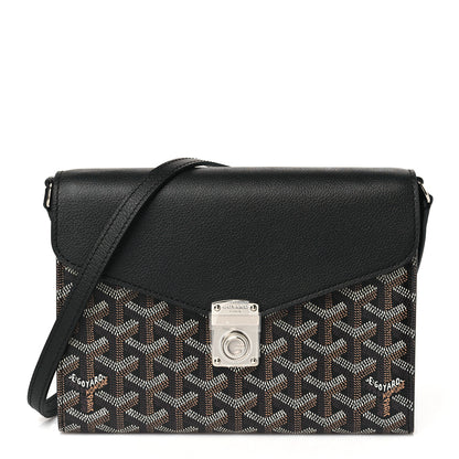 Goyard Goyardine Calfskin Chypre Wallet Pouch Black 1 of 10