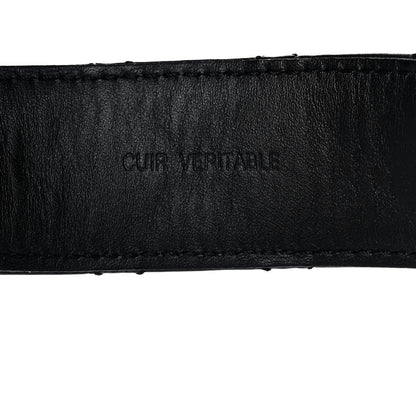 Chanel Lambskin Quilted CC Chain Belt 85 34 Black 7 of 8