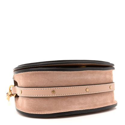 Chloe Calfskin Suede Small Nile Bracelet Bag Biscotti Beige 4 of 13