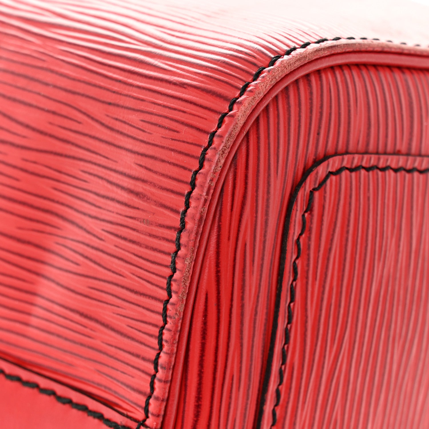Louis Vuitton Epi Speedy 25 Castillan Red 15 of 17