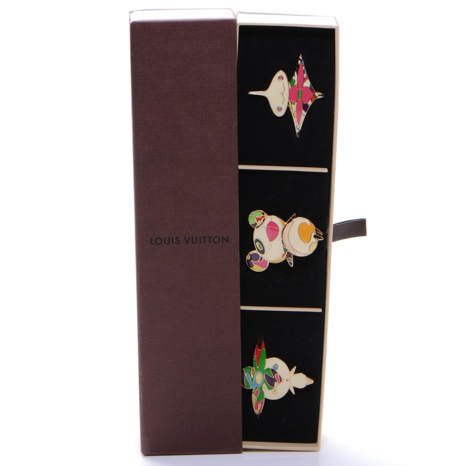 Louis Vuitton Murakami Hair Barrettes 3 2 of 7