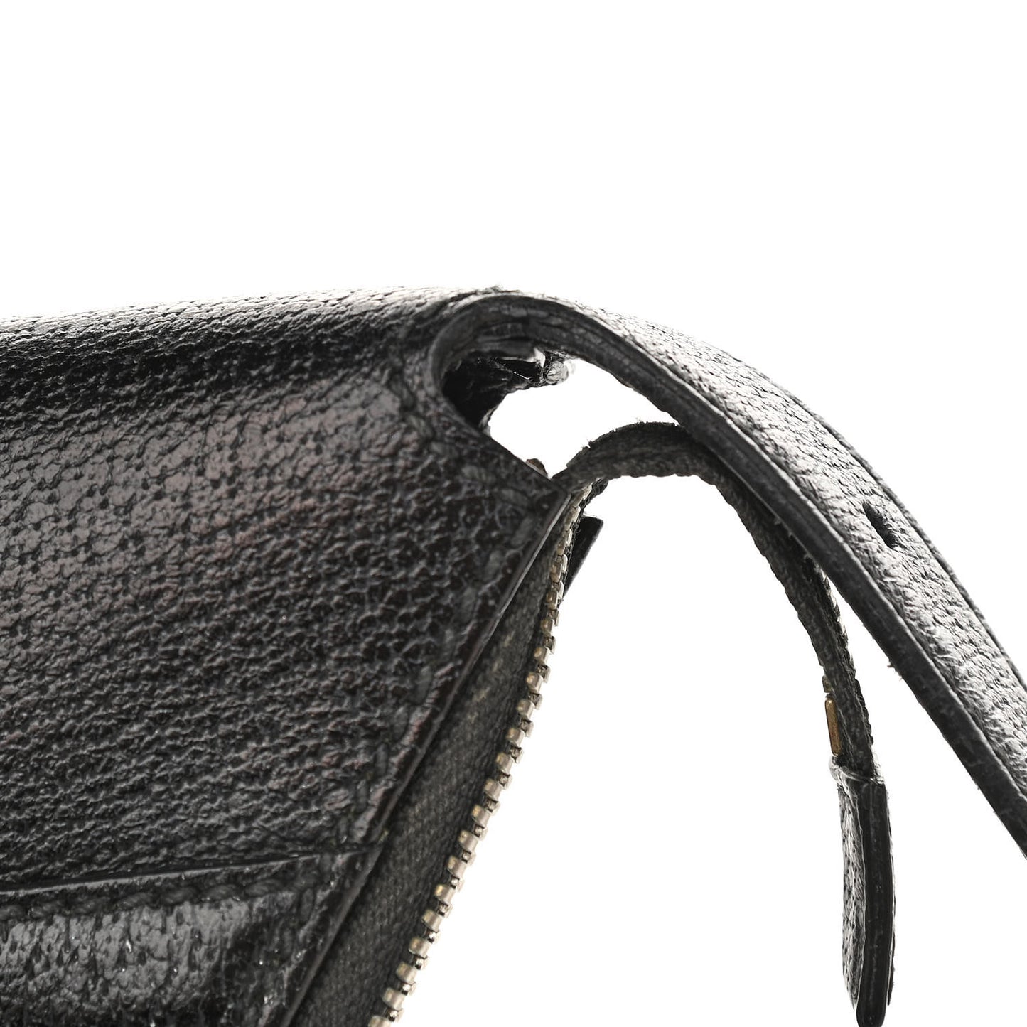 Canvas Horsebit Glam Hobo Black