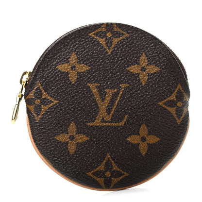 Louis Vuitton Monogram Round Coin Purse 1 of 7