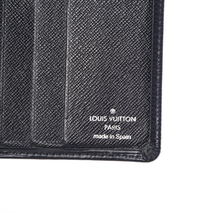Louis Vuitton Epi 6 Card Billfold Wallet Black 6 of 10